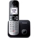 CORDLESS PHONES  KX-TG6851 GRB BLACK ΜΕ ΑΝΟΙΧΤΗ ΑΚΡΟΑΣΗ